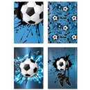 מארז 5 מחברות סיכה A5-כדורגל