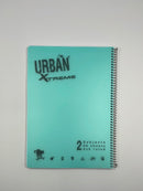 ספירלה A4 פסטל אורבן 2 נושאים משובץ