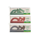 סט הנדסה אלומיניום פסטל 30 ס"מ קמפוס