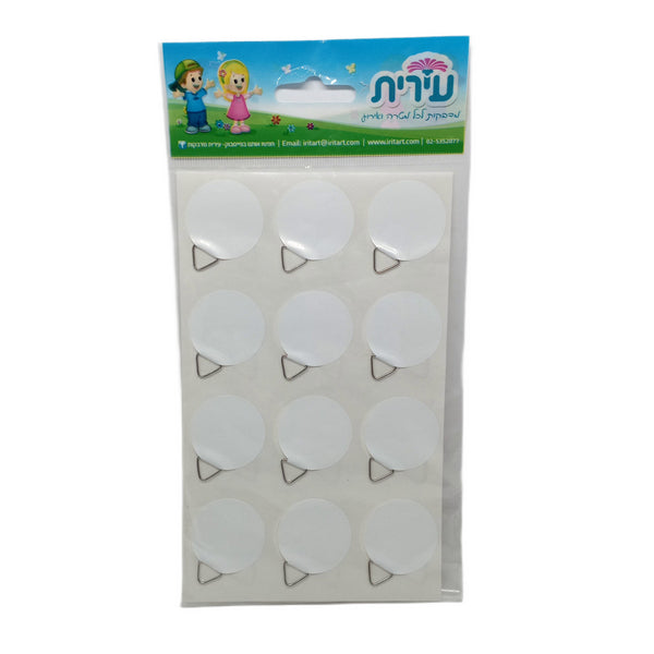 מדבקות דביקות עם מתלים P.V.C