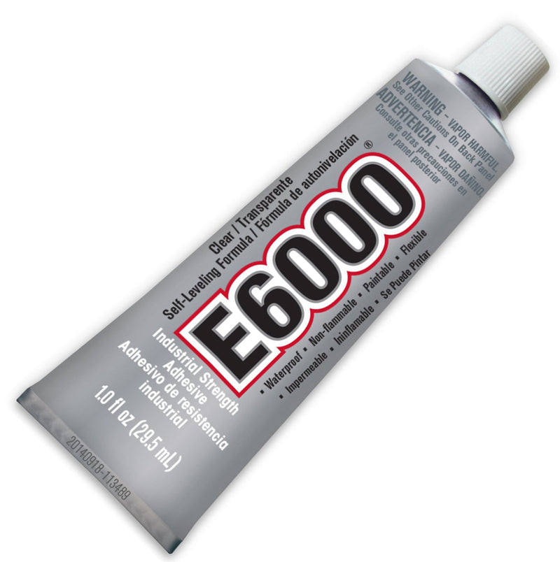 דבק סיליקון שקוף E6000 - 110 גרם