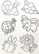 מדבקות חלון - שקופקופים סופרקיט - חיות 2