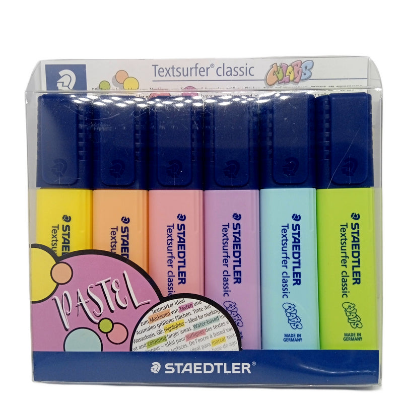 סט מרקרים פסטל staedtler