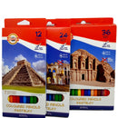 עפרונות צבעוניים-קוהינור - 12 יחידות