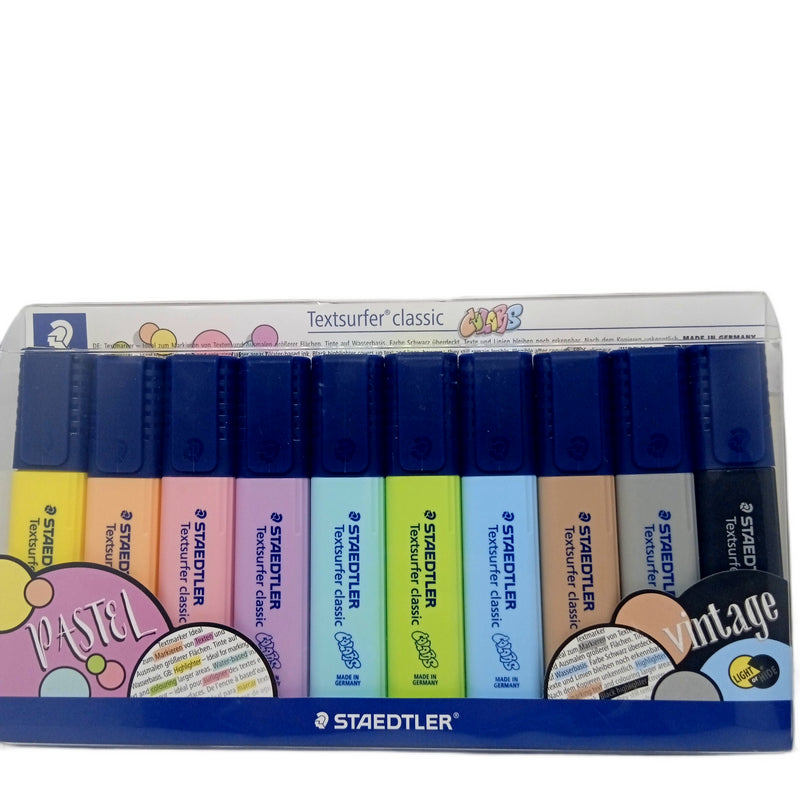 סט מרקרים פסטל staedtler