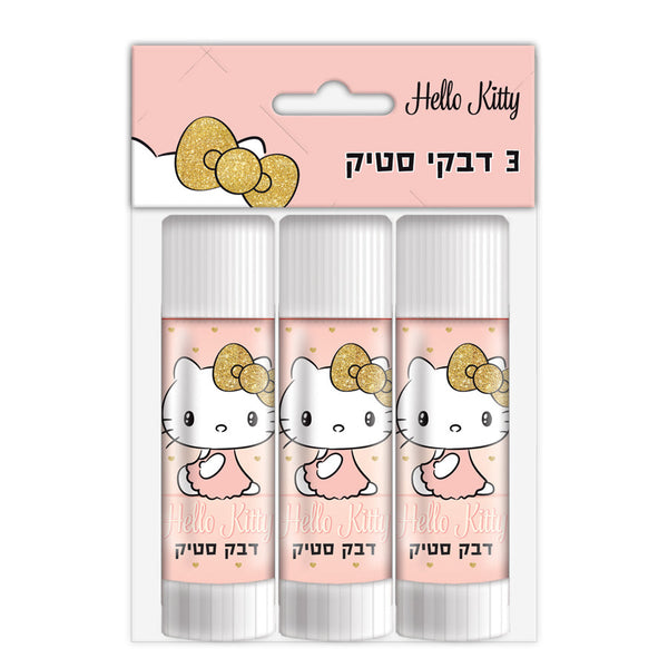 מארז דבק סטיק- הלו קיטי