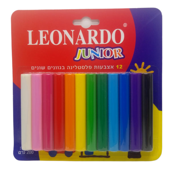 אצבעות פלסטלינה  LEONARDO JUNIOR