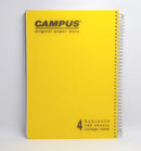 מחברת ספירלה משבצות 4 נושאים A4