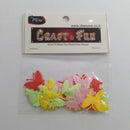 Craft & Fun אביזרים ליצירה - חיתוך עץ בצורת צב 18 מ"מ 30 יח