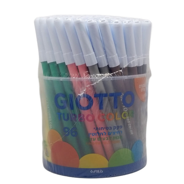 דלי טושים 96 יח GIOTTO Turbo Color