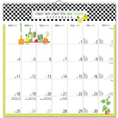 לוחות שנה מעוצבים -משבצות גדולות - עונות