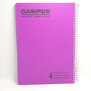 מחברת ספירלה משבצות 4 נושאים A4