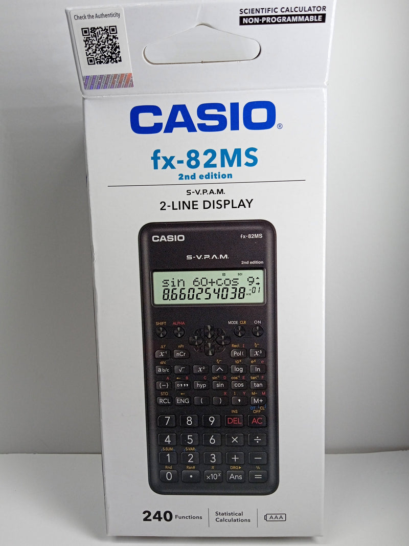 מחשבון מדעי casio fx-82ms