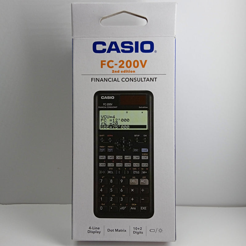 מחשבון פיננסי FC-200V CASIO