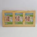 מסגרות עץ סופרקיט - מסגרת ל3 תמונות 7.5x10