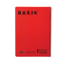 מחברת ספירלה בייסיק משובץ